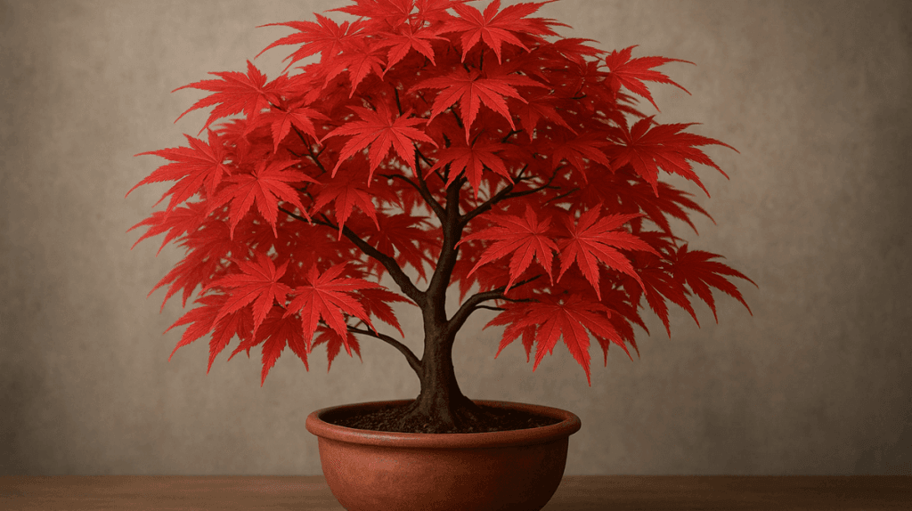 Erable du japon en pot