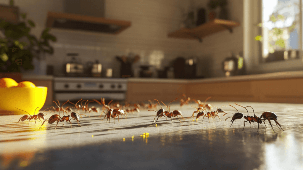 fourmis appartement