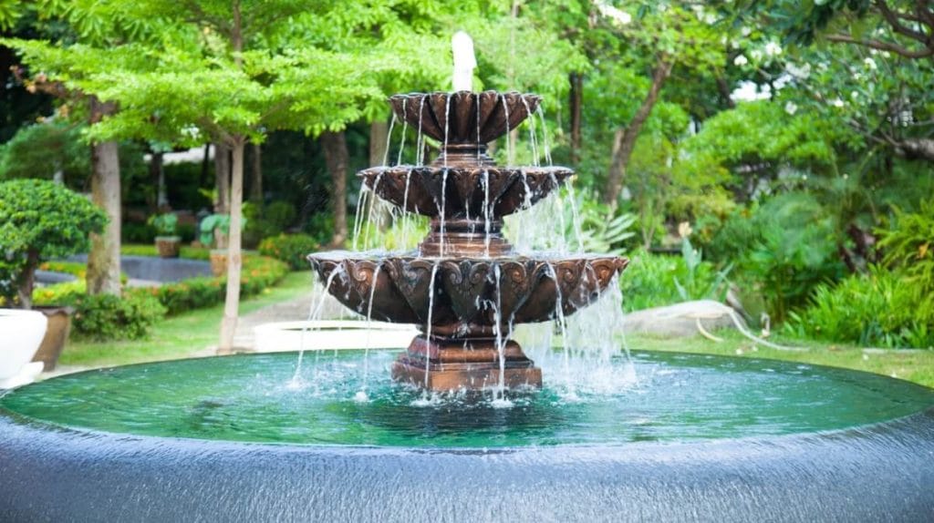 fontaines décoration jardin