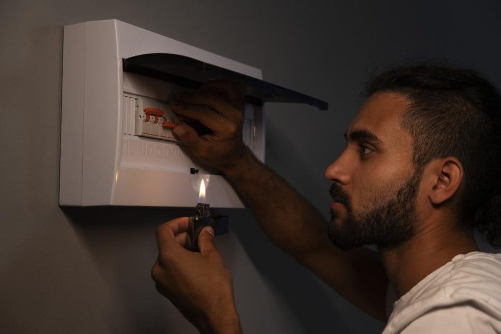 plus de lumiere mais disjoncteur ok