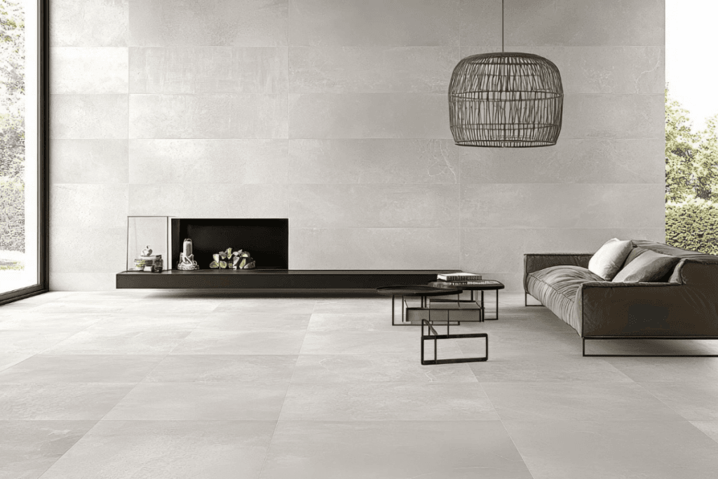 carrelage gris