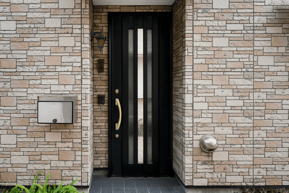 porte en aluminium