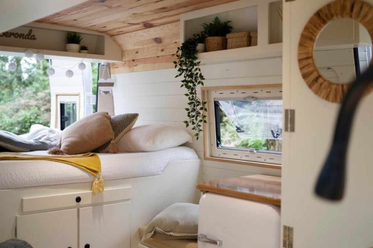 Renovation interieur petite caravane