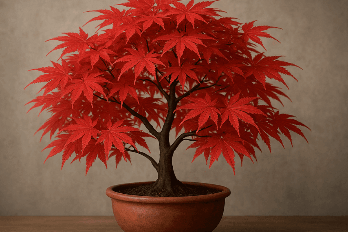 Erable du japon en pot