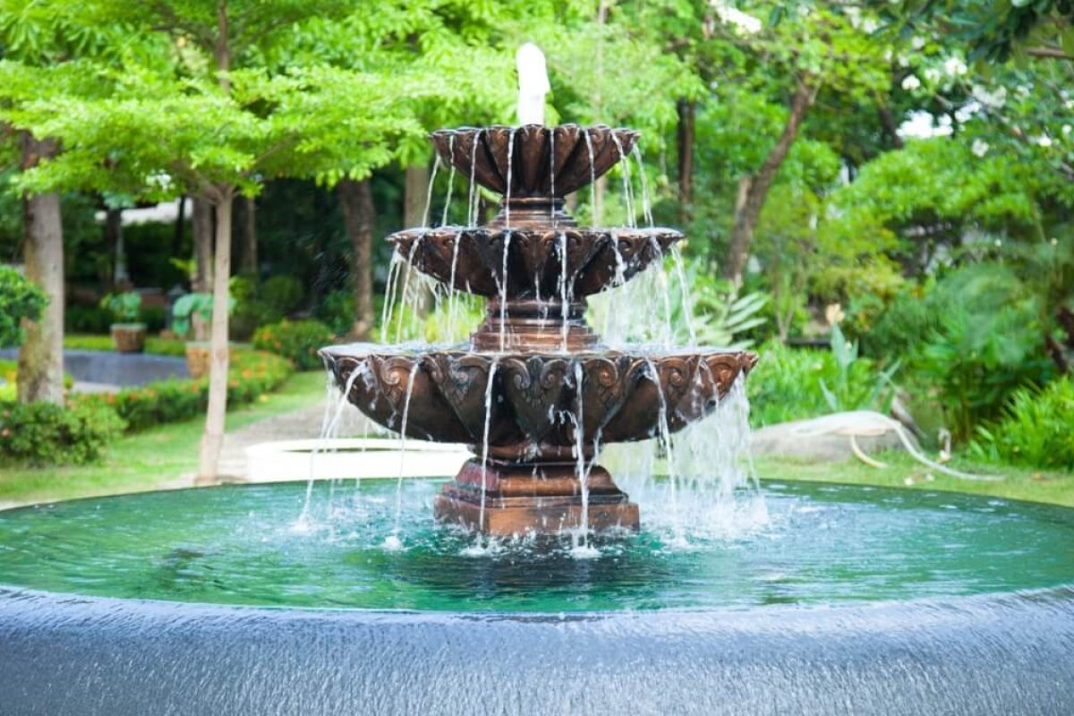 fontaines décoration jardin
