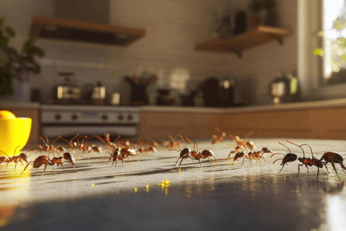 fourmis appartement