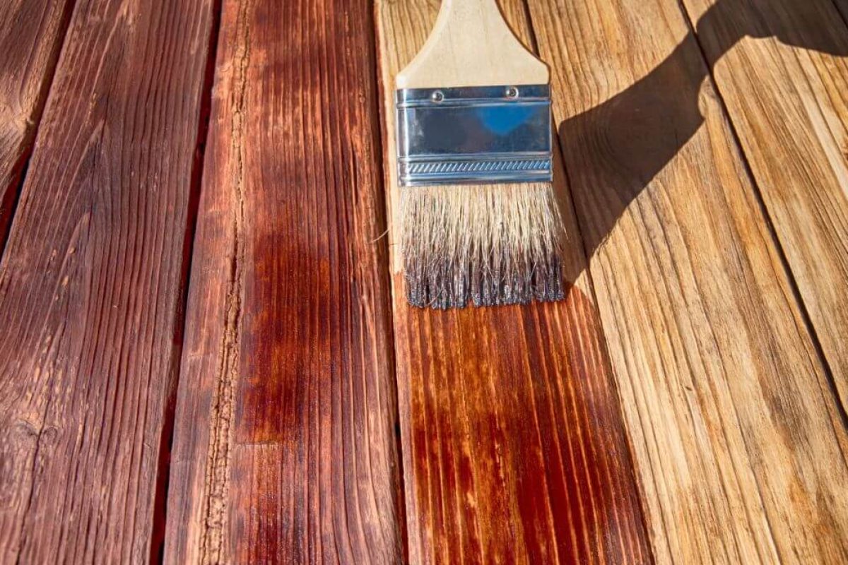 Huile de lin pour bois
