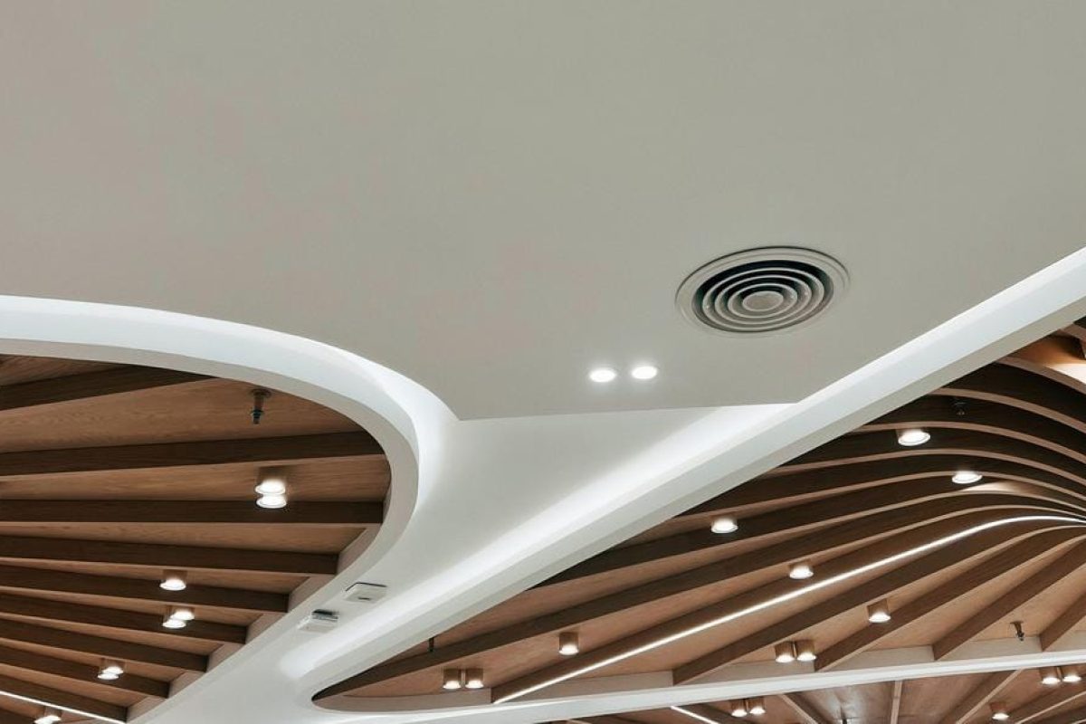 plafond suspendu placo